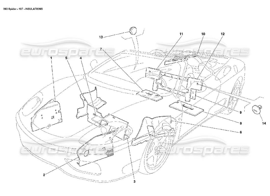 part diagram containing part number 65788600