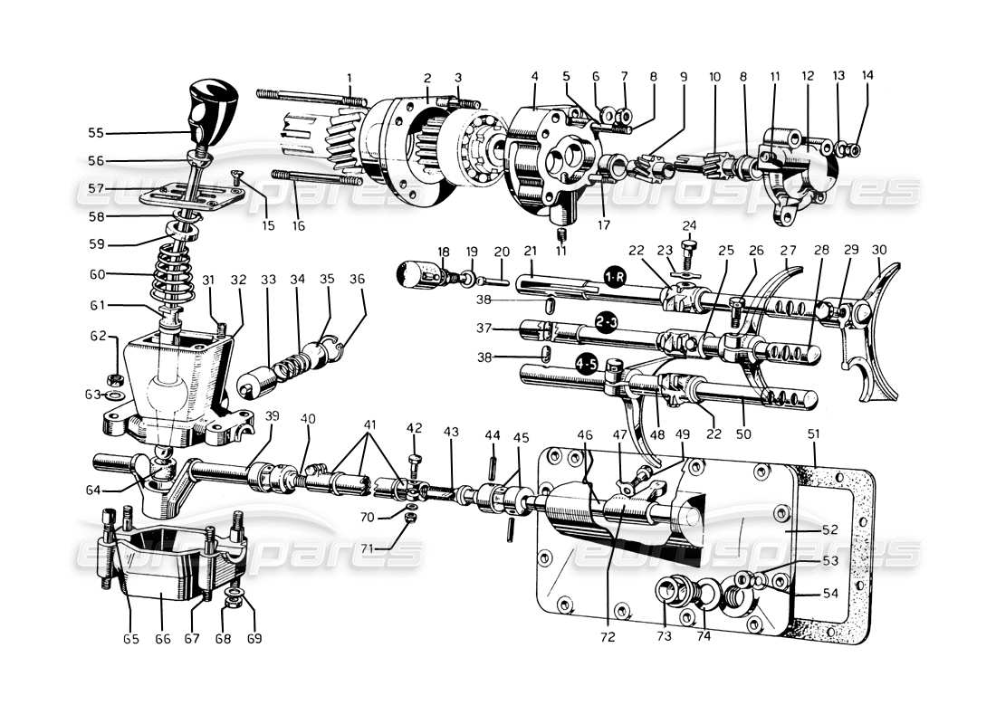 part diagram containing part number b f 1
