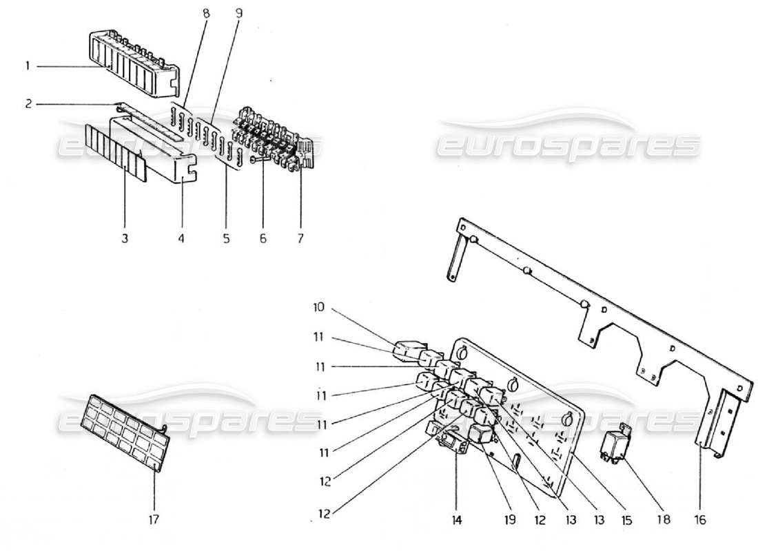 part diagram containing part number 60254307