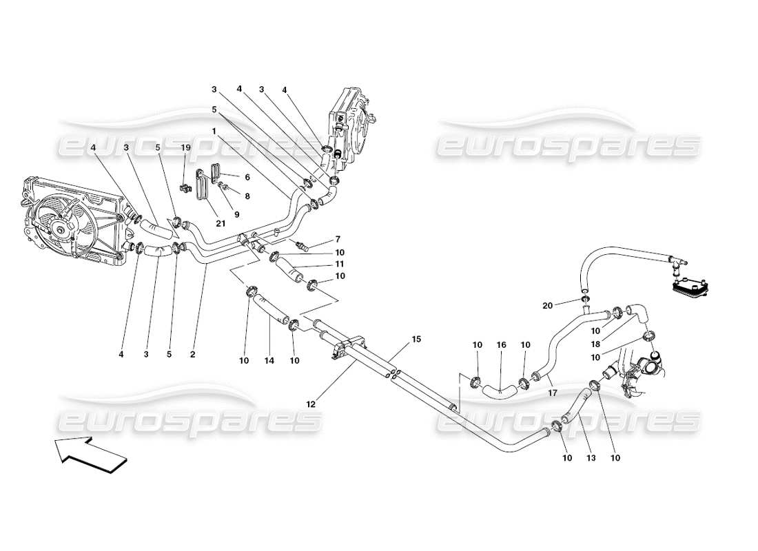 part diagram containing part number 223591