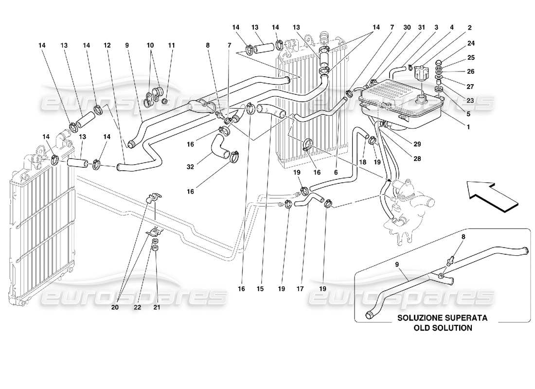 part diagram containing part number 167024