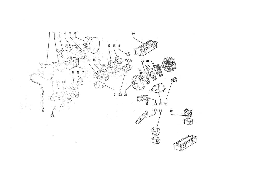 part diagram containing part number 006107499
