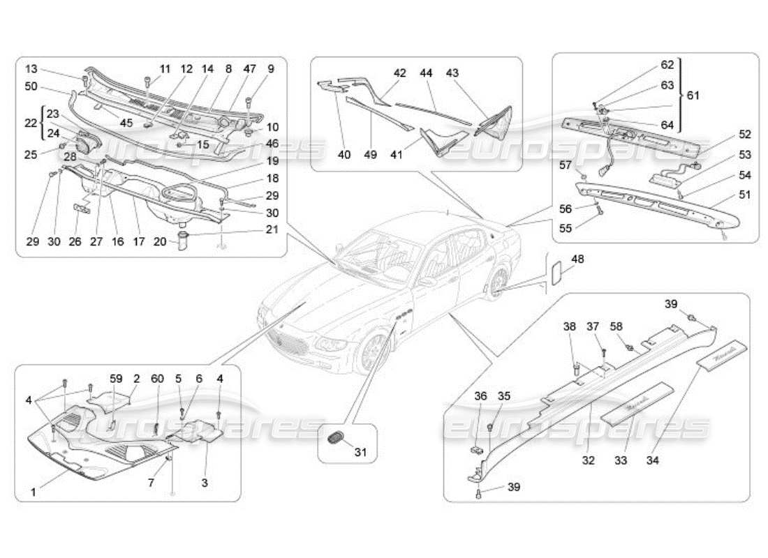 part diagram containing part number 67889100