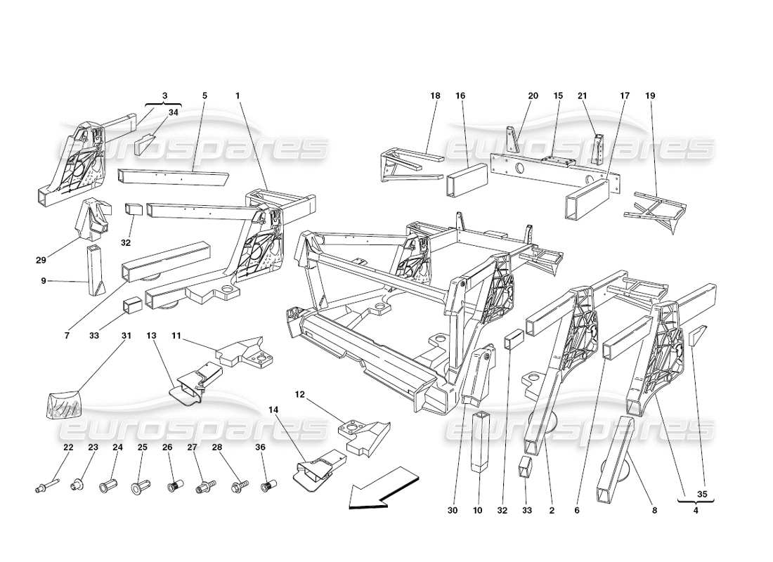 part diagram containing part number 68887500