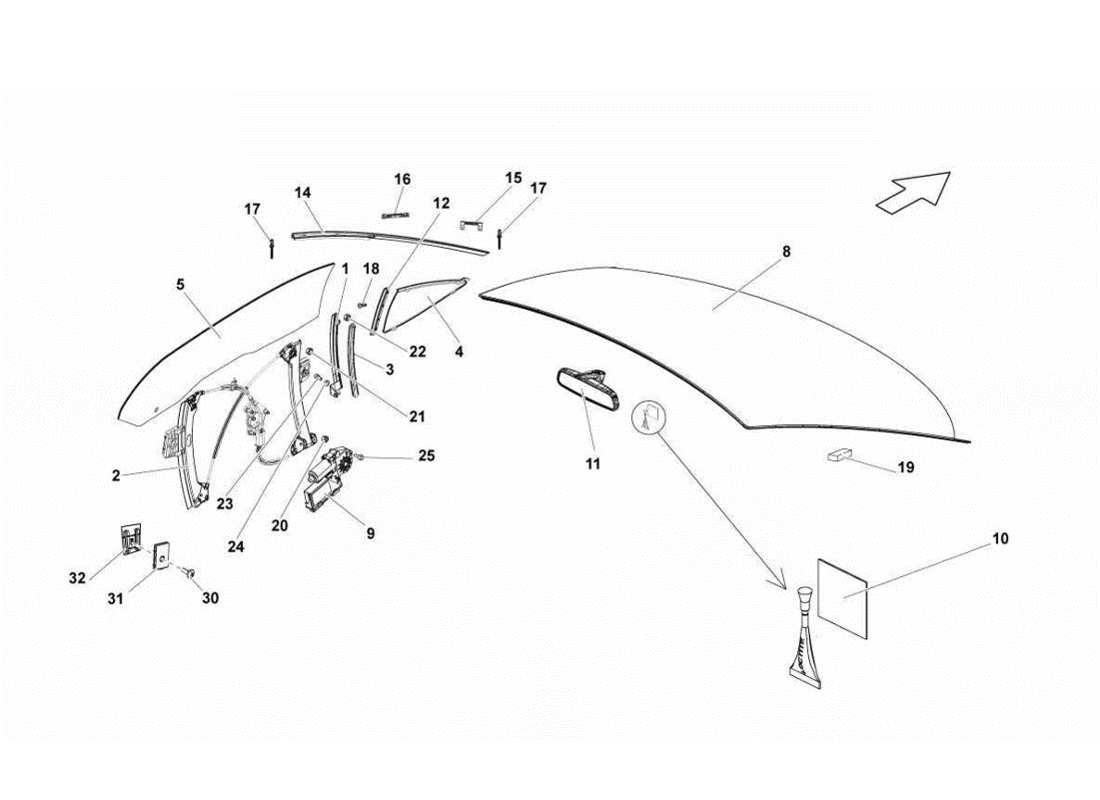 part diagram containing part number 400845116a