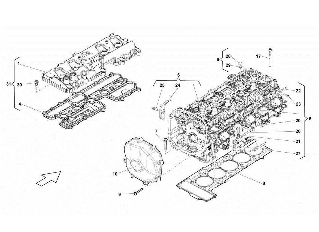 part diagram containing part number 07l103475r