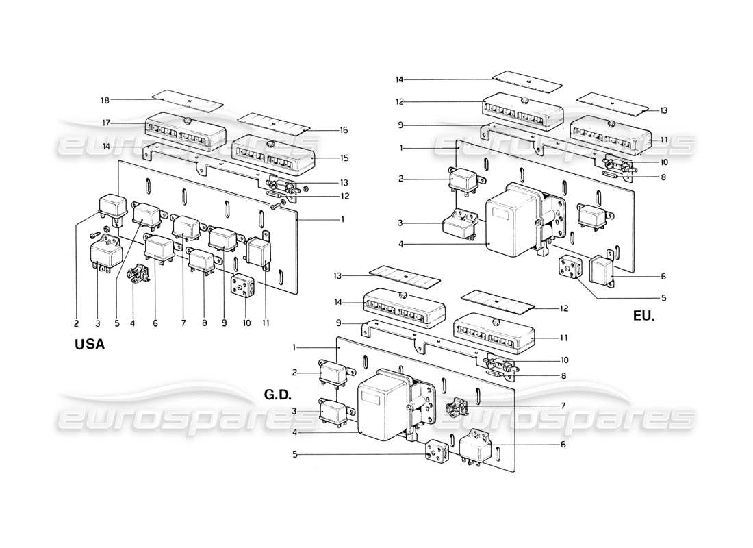 part diagram containing part number 0201538