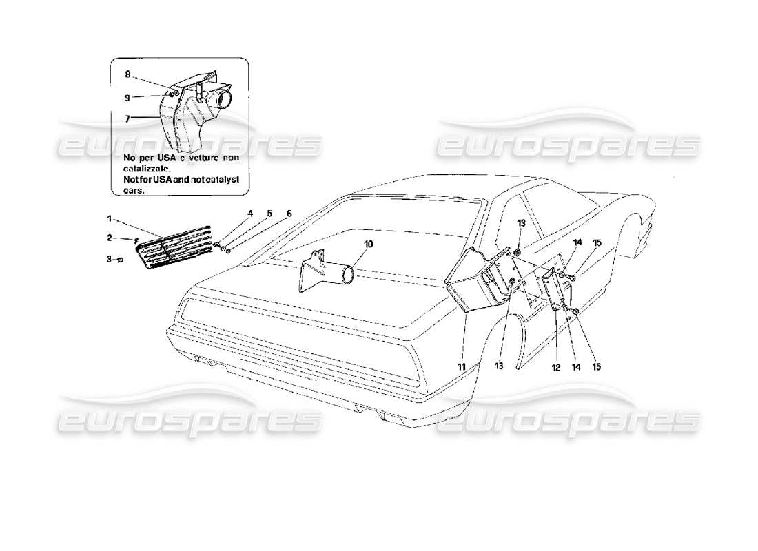 part diagram containing part number 62613100