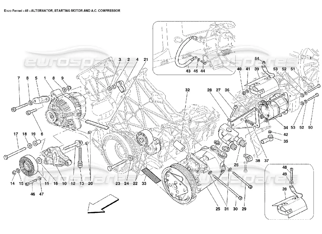 part diagram containing part number 141496