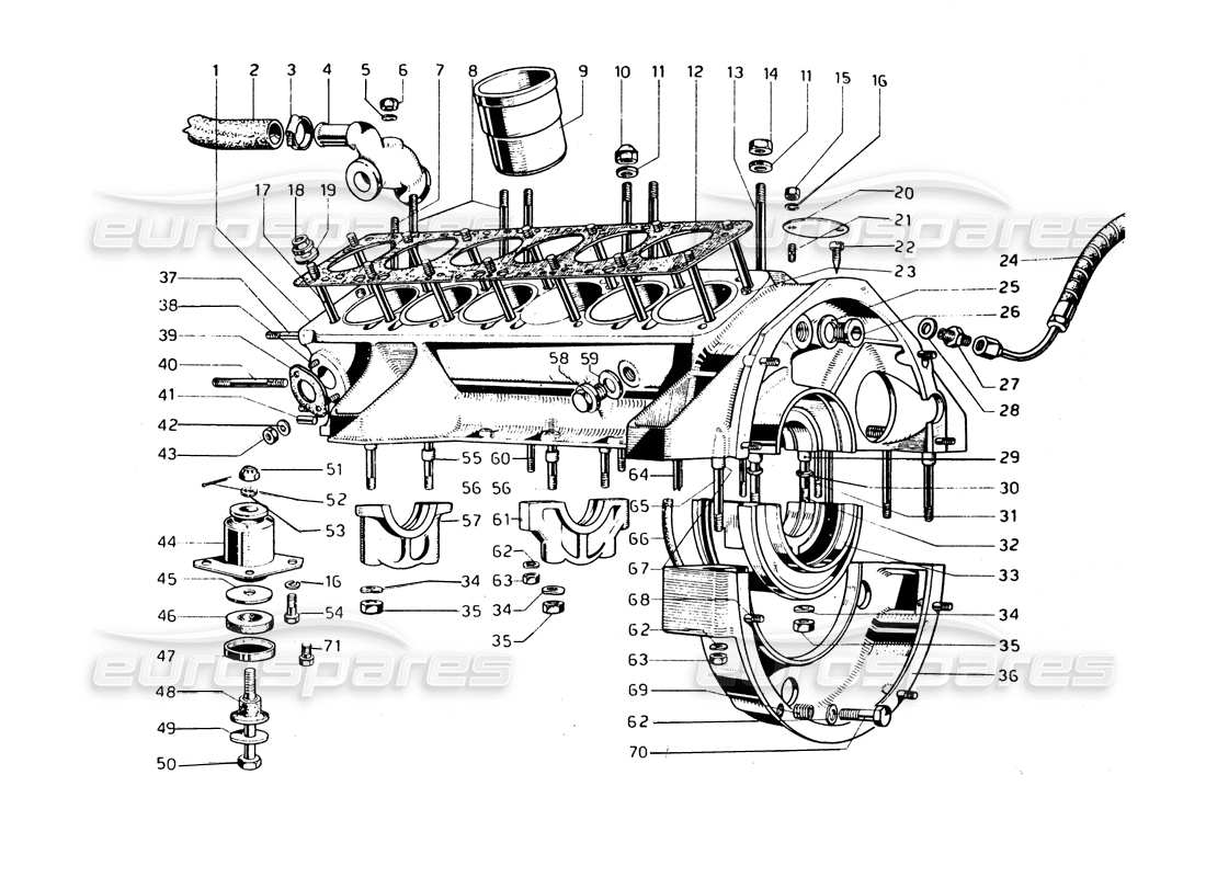 part diagram containing part number 93846