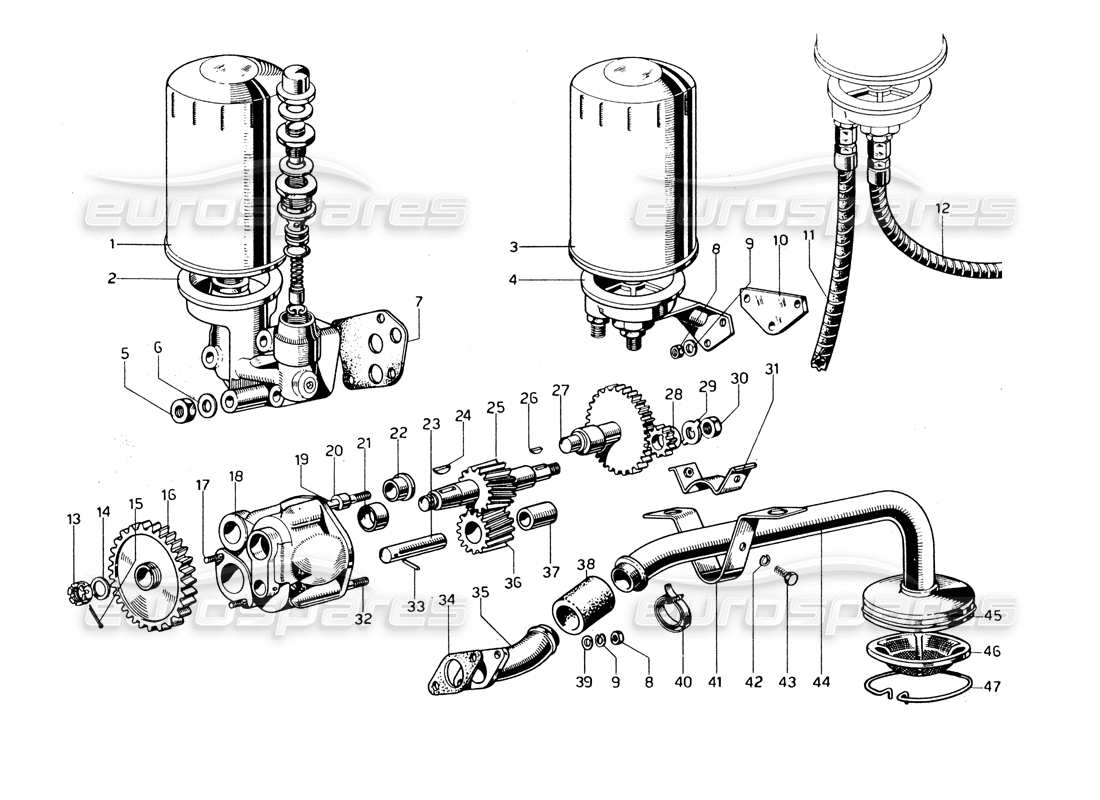 part diagram containing part number carrello 35.035.000