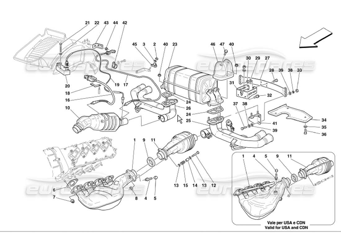 part diagram containing part number misc001