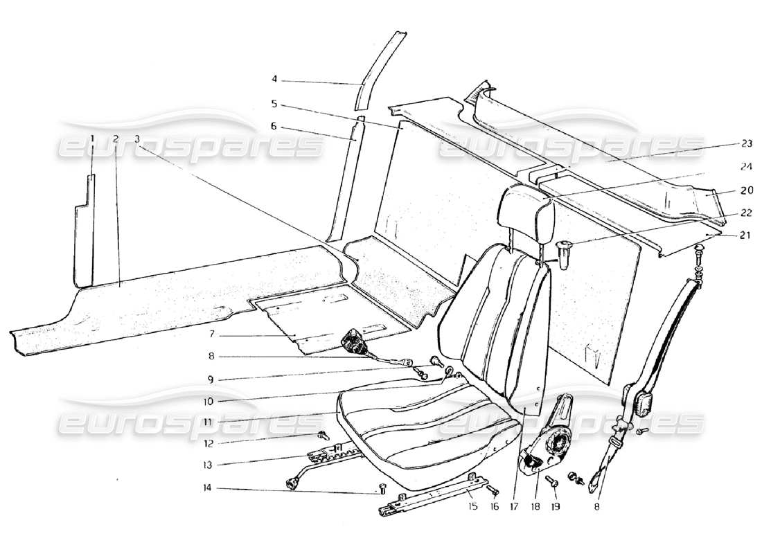 part diagram containing part number 60111903