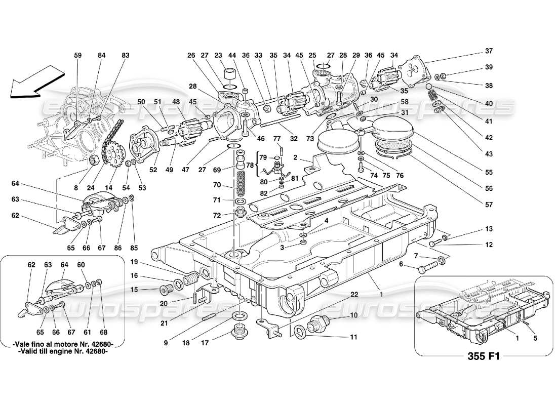 part diagram containing part number 145327