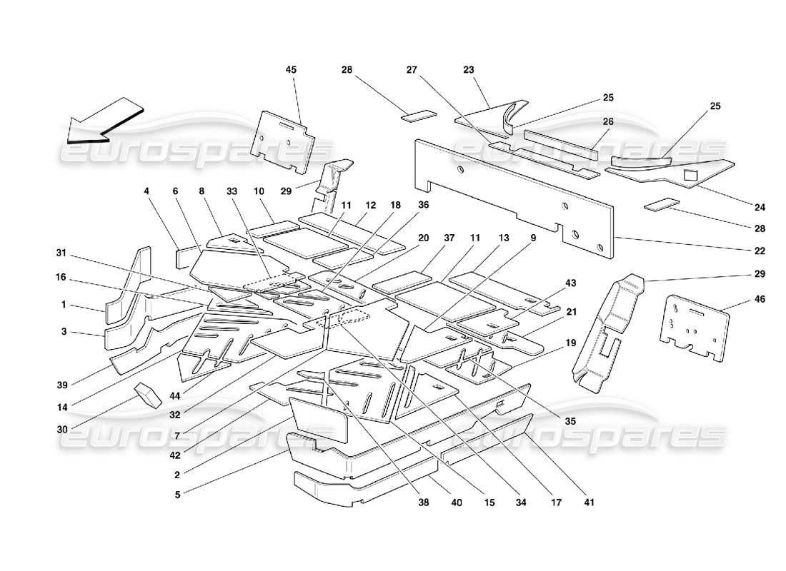 part diagram containing part number 65482100