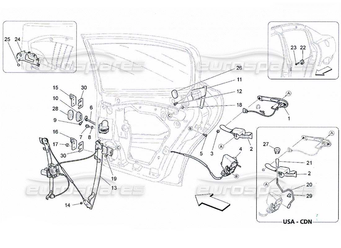 part diagram containing part number 68206400