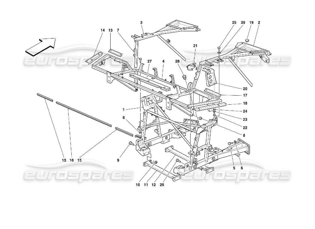 part diagram containing part number 64455000