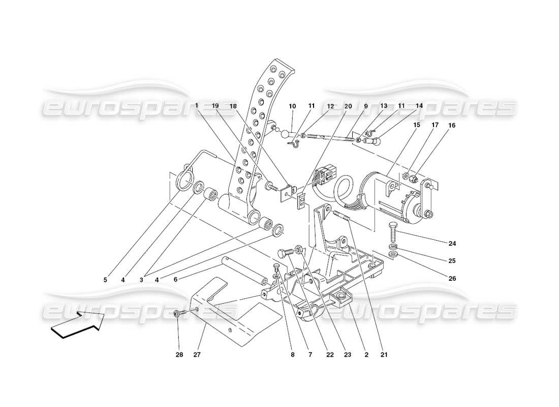 part diagram containing part number 1260117