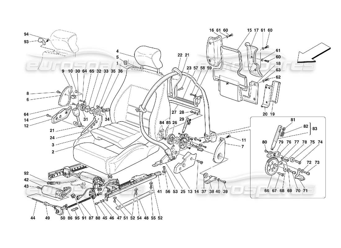 part diagram containing part number 63945000