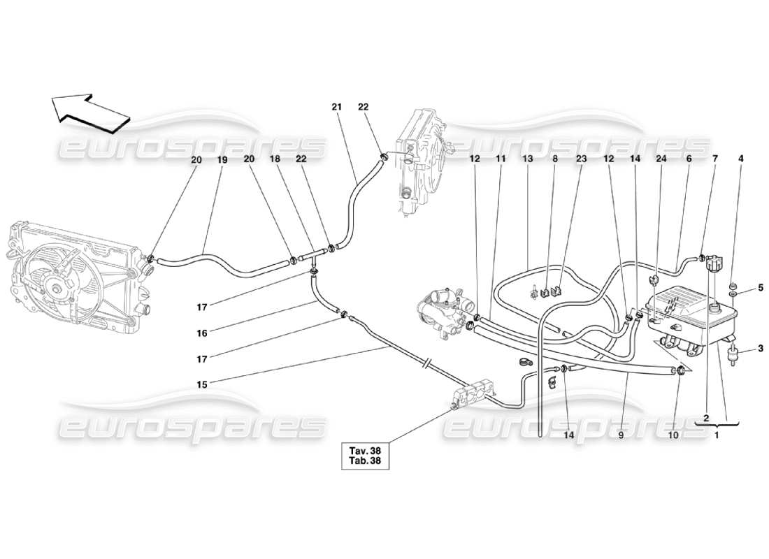 ferrari 360 challenge stradale nourice part diagram