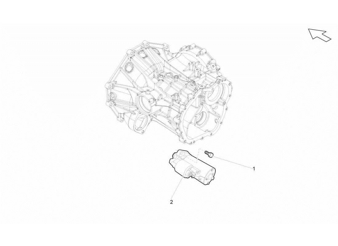 lamborghini gallardo sts ii sc starter part diagram