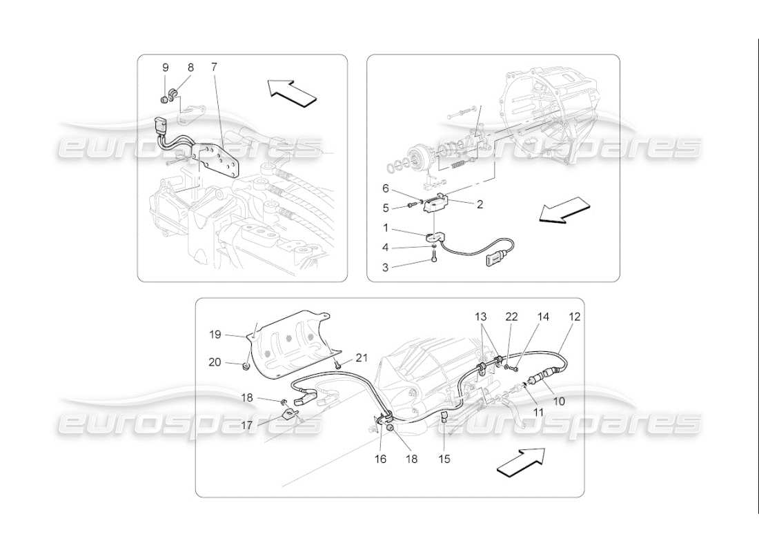 maserati qtp. (2007) 4.2 f1 electronic clutch control for f1 gearbox parts diagram