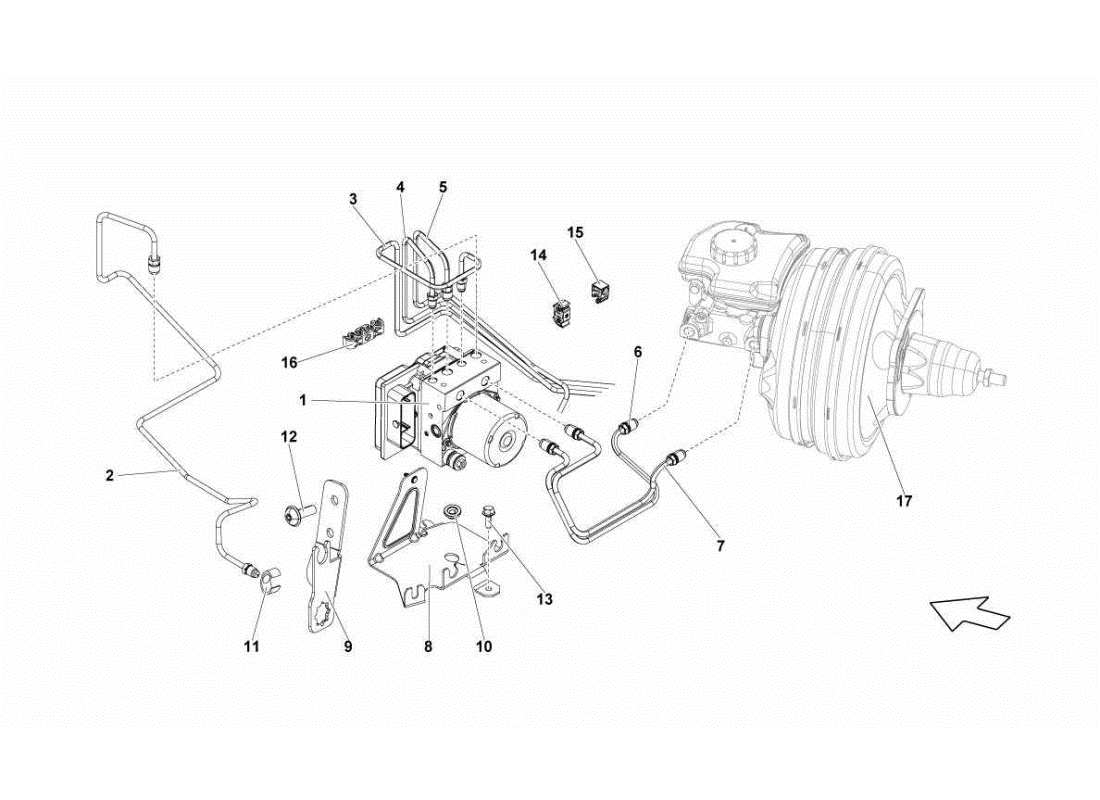 lamborghini gallardo sts ii sc regulation of forces refraining parts diagram