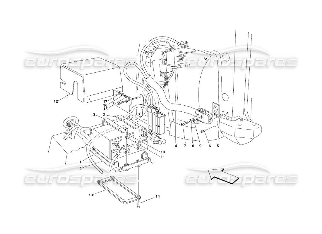 part diagram containing part number 14442524