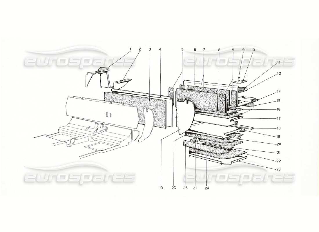 part diagram containing part number 40230005