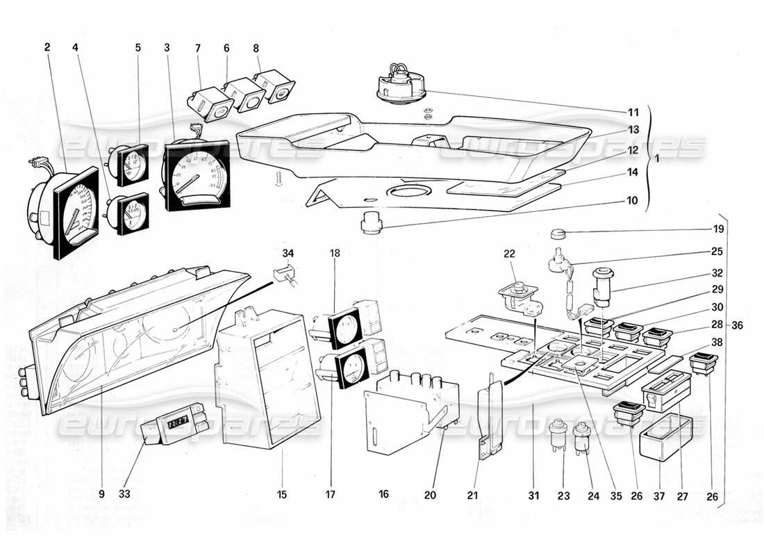 part diagram containing part number 61548400