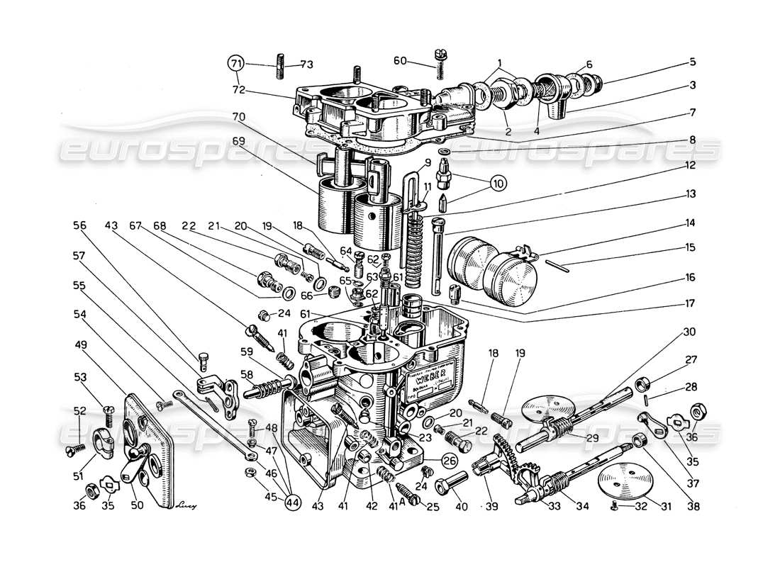 part diagram containing part number 3551