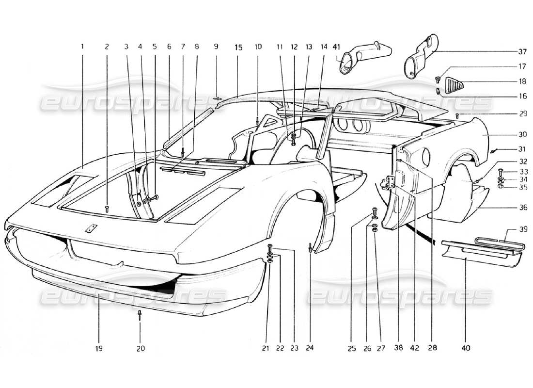 part diagram containing part number 60031507