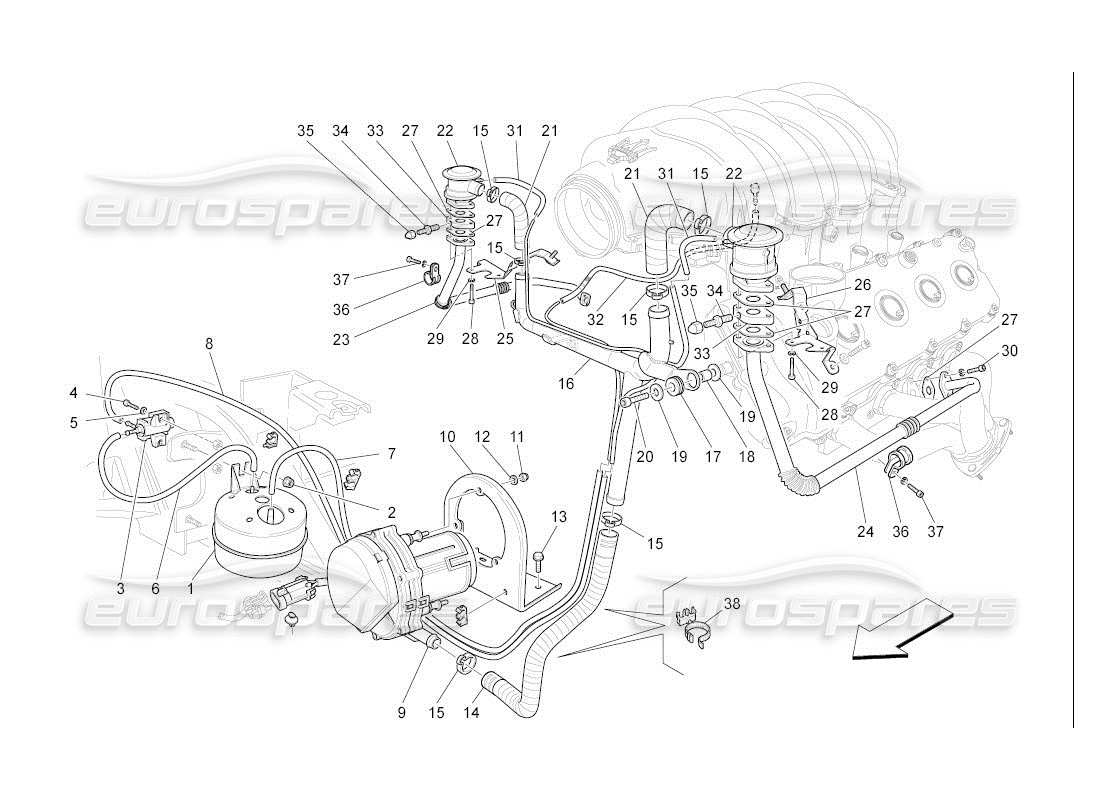 part diagram containing part number 214540