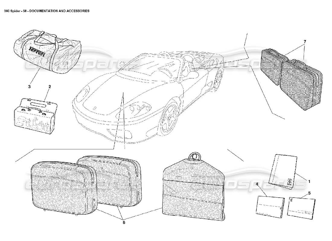 part diagram containing part number 66505300