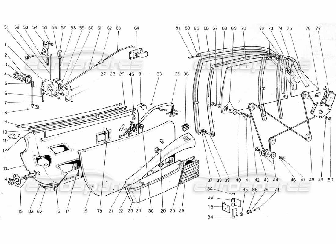 part diagram containing part number 60088200