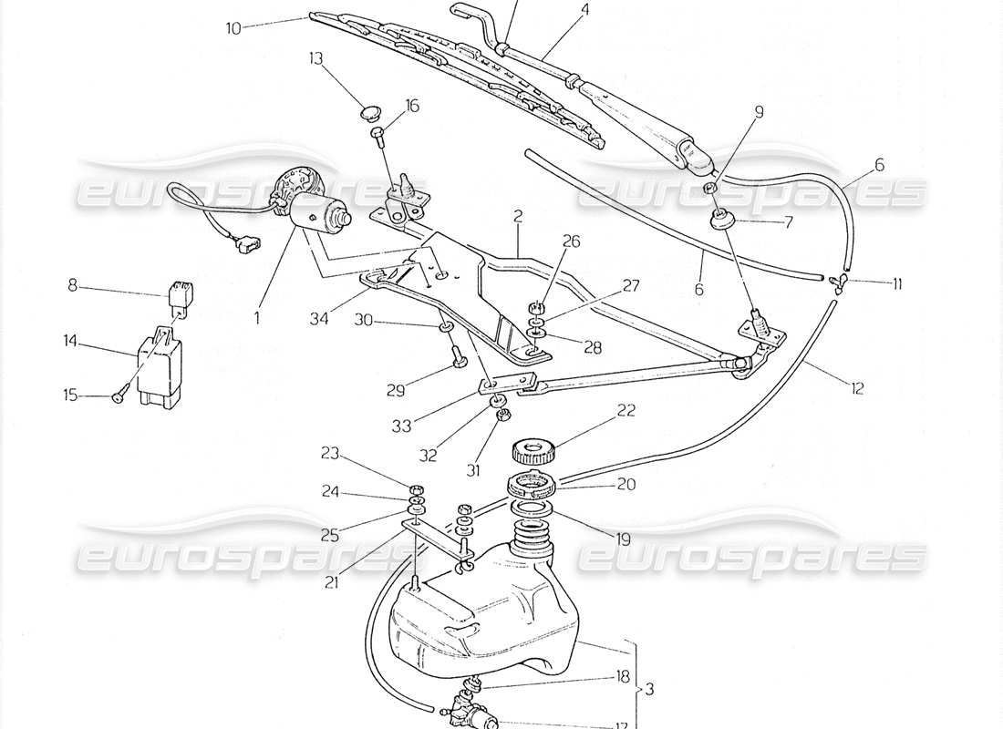 part diagram containing part number 165000190