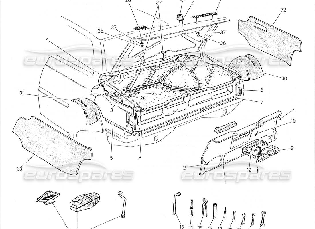 part diagram containing part number 125100030