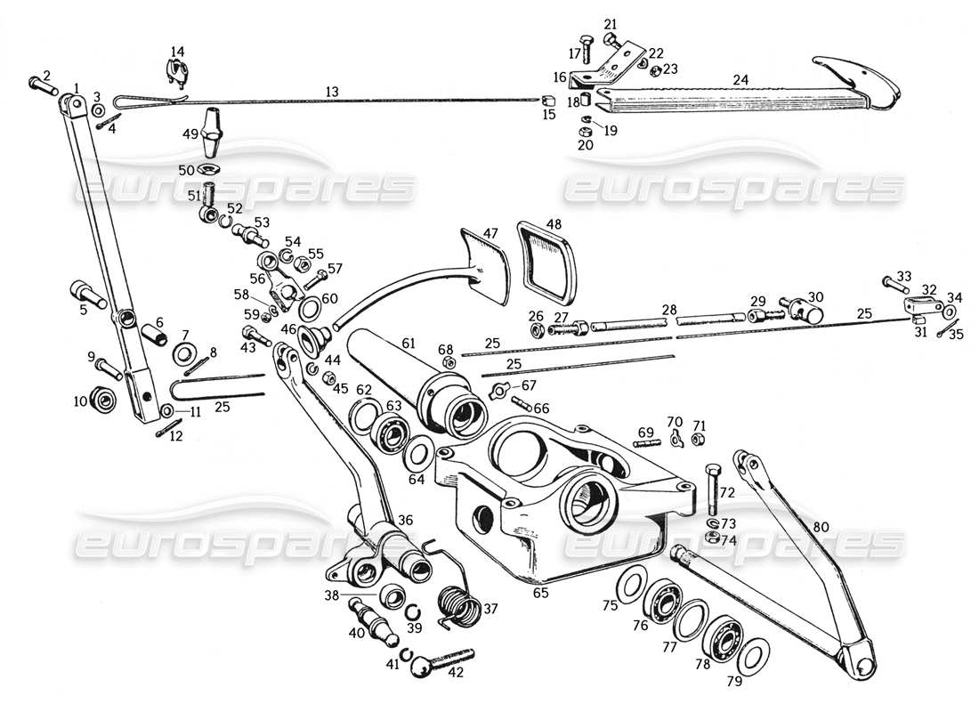 part diagram containing part number 67222