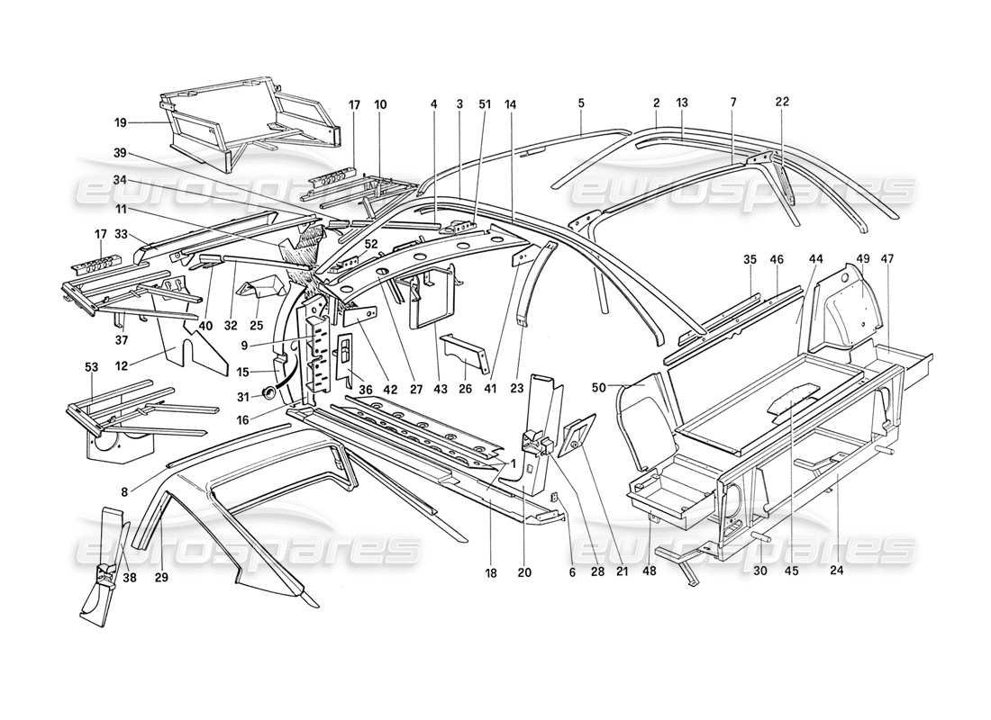 part diagram containing part number 61748200