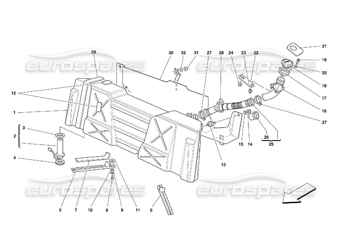 part diagram containing part number 153965