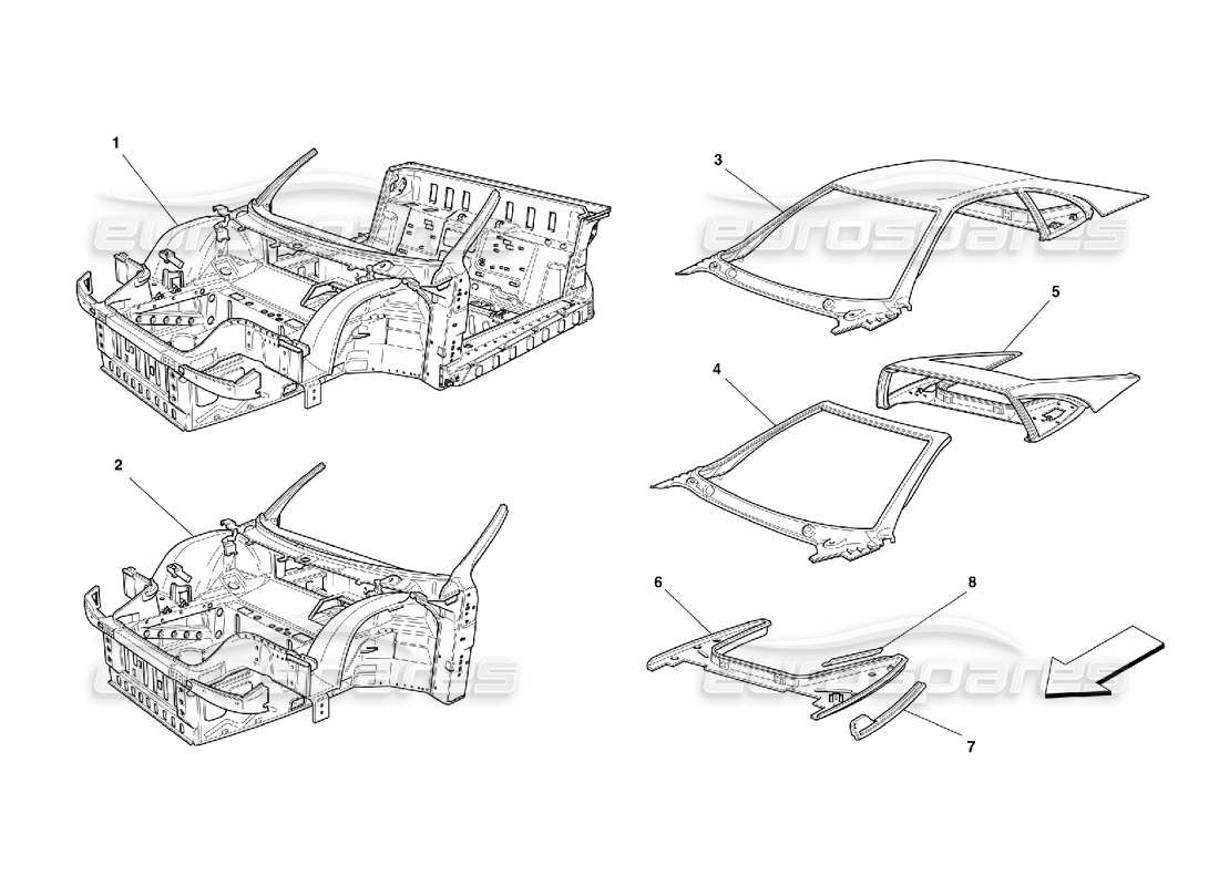 part diagram containing part number 65746300