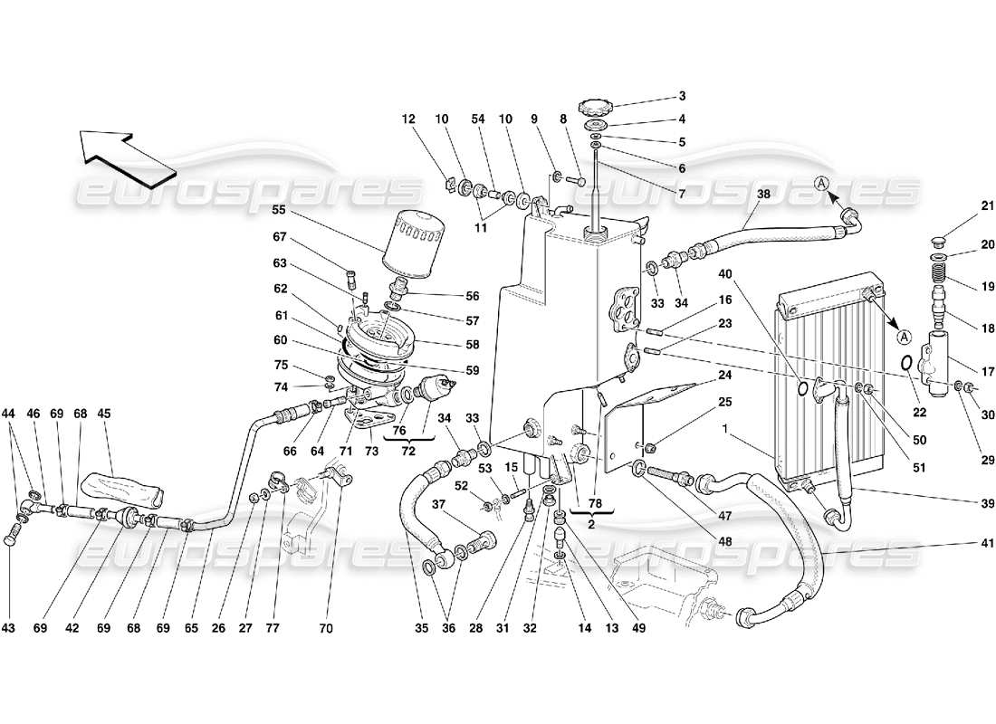 part diagram containing part number 157870