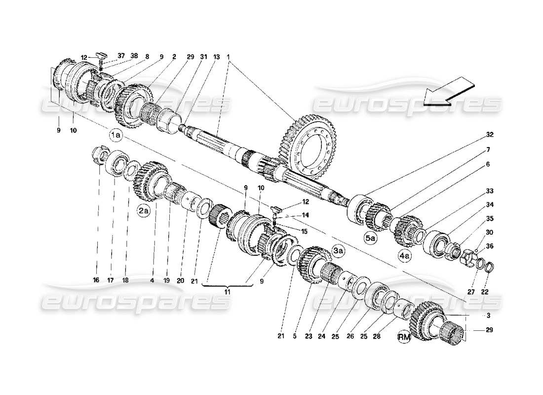 part diagram containing part number 133951