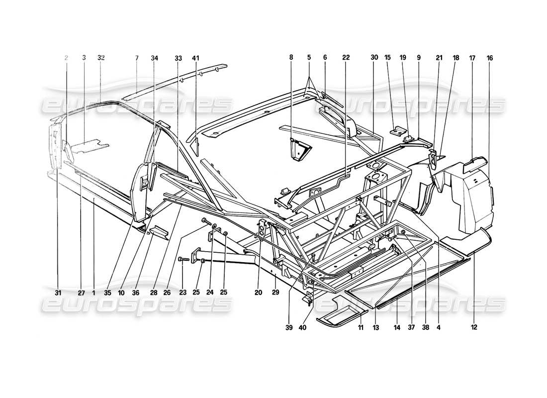 part diagram containing part number 60787200