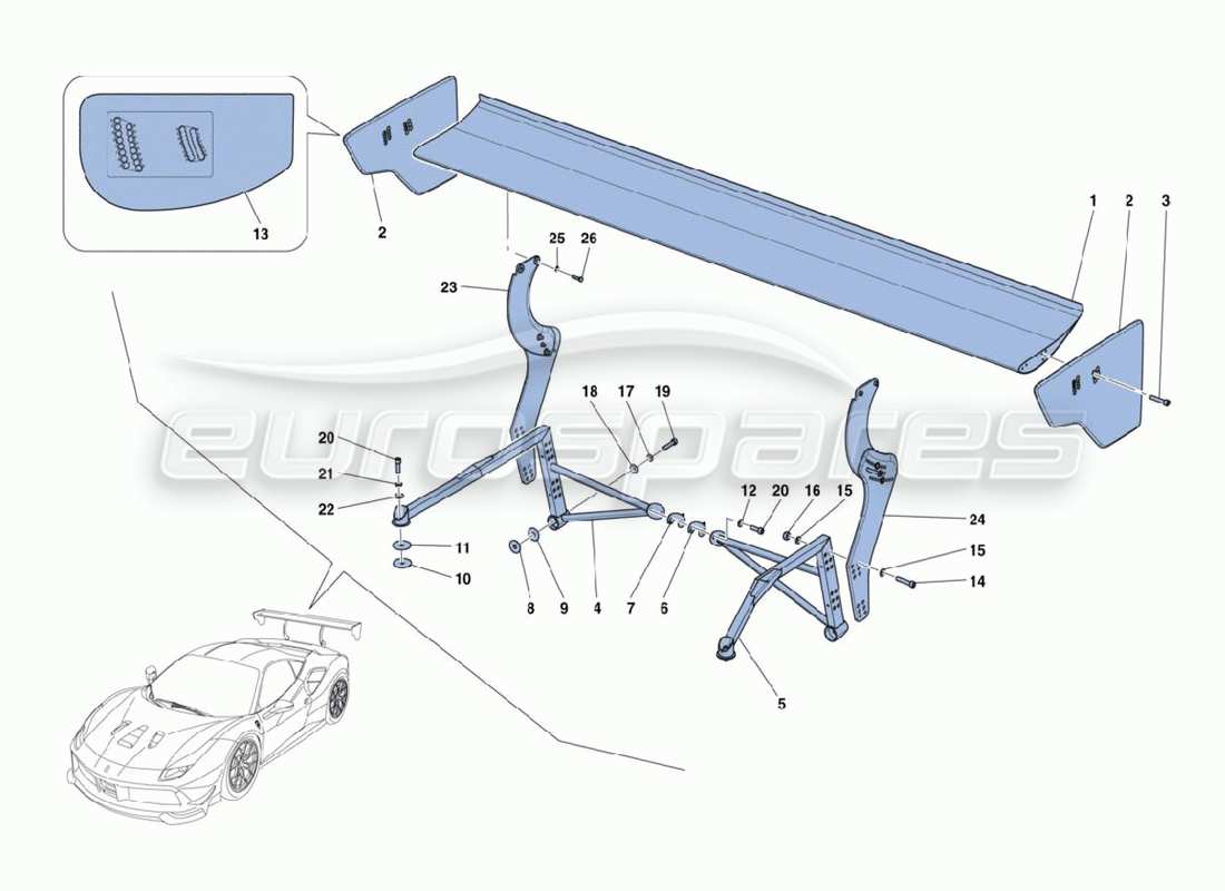 part diagram containing part number 88447400