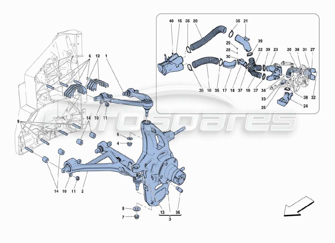 part diagram containing part number 268620