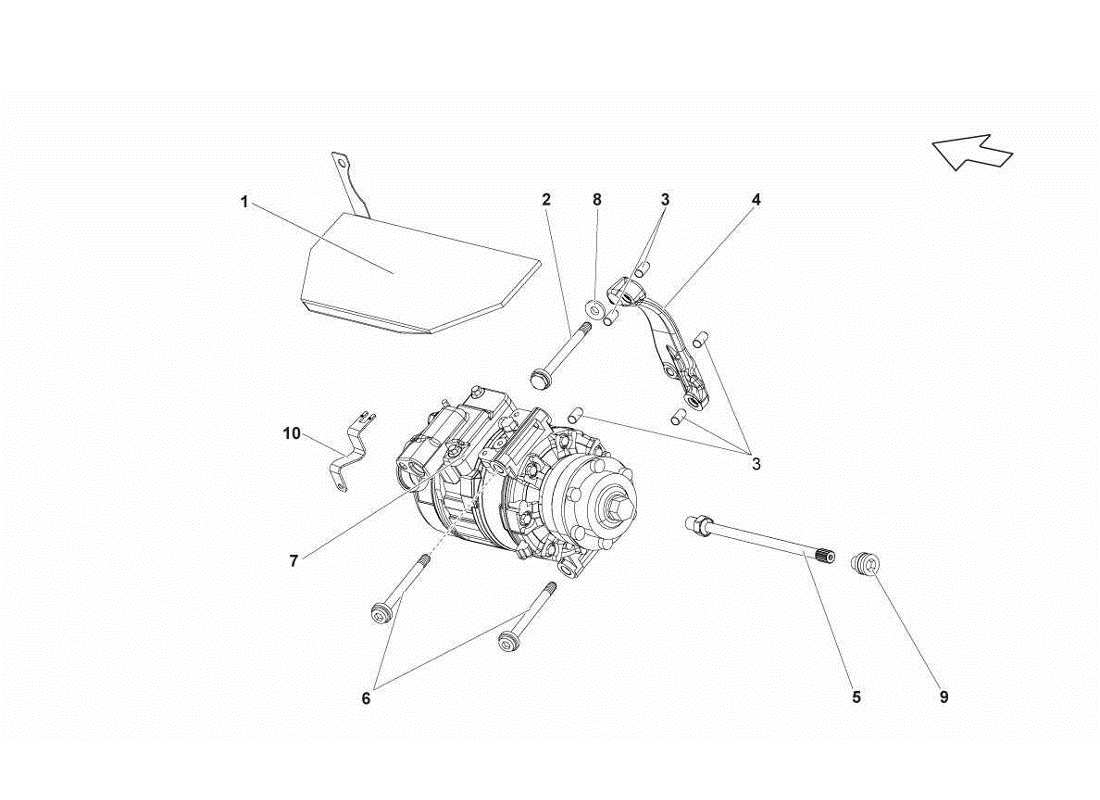 part diagram containing part number 4e0260805as