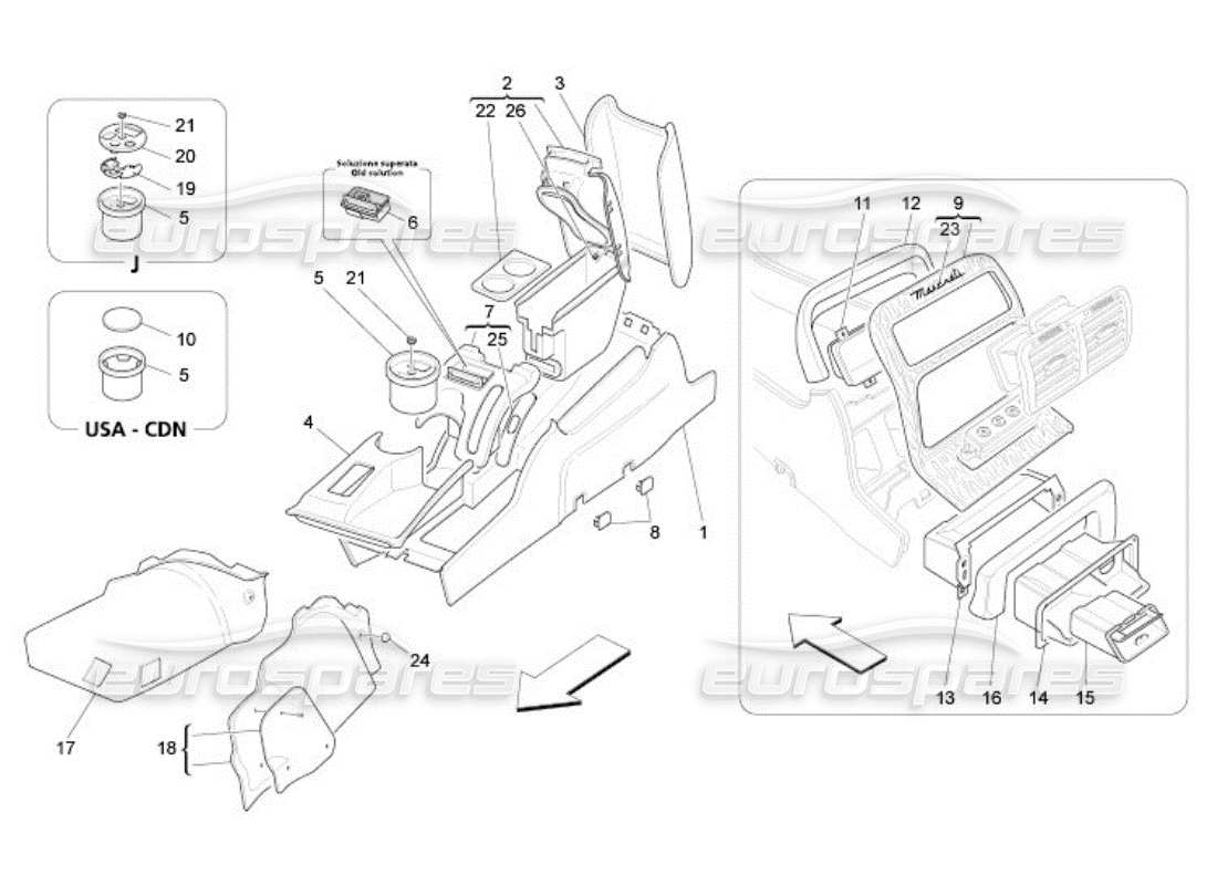 part diagram containing part number 981307908