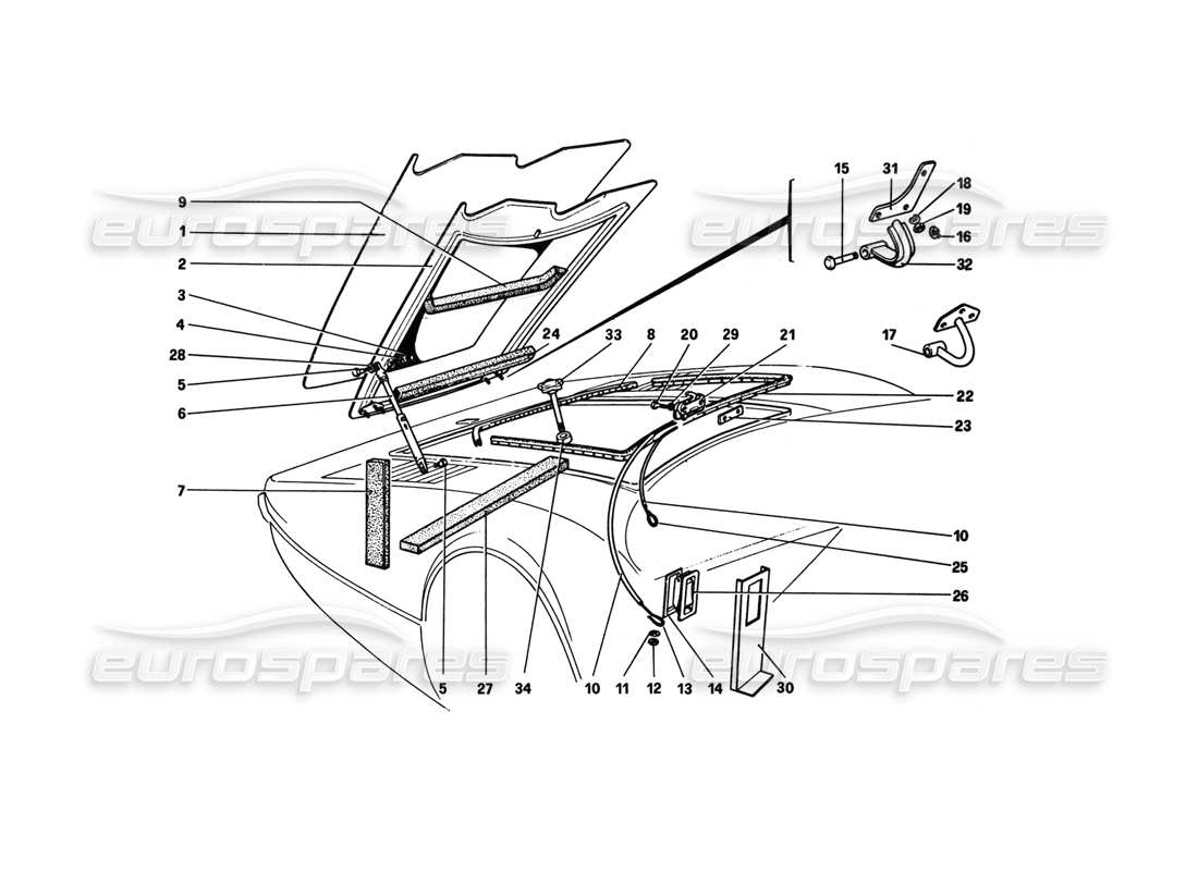 part diagram containing part number 60712700