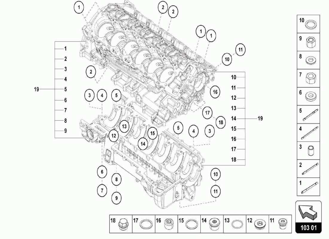part diagram containing part number n91069701